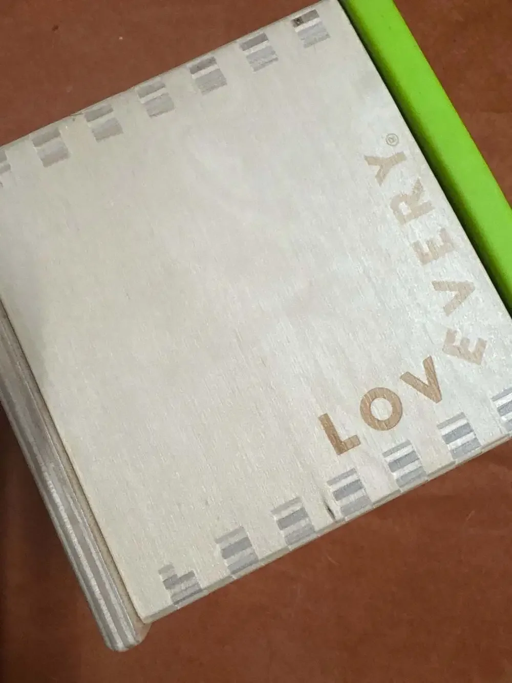 Lovevery Wooden Montessori Object Permanence Box with Interchangeable Lids